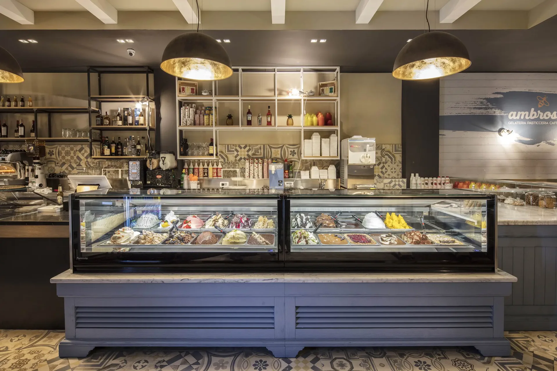 Arredo Gelateria Ambrosia