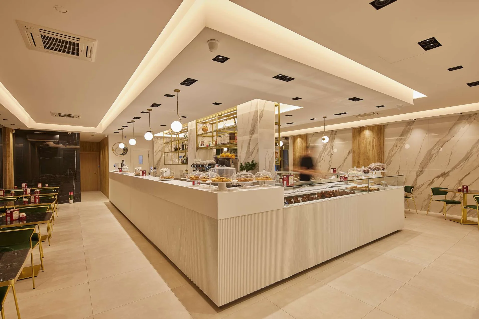 Papillon arredo bar pasticceria