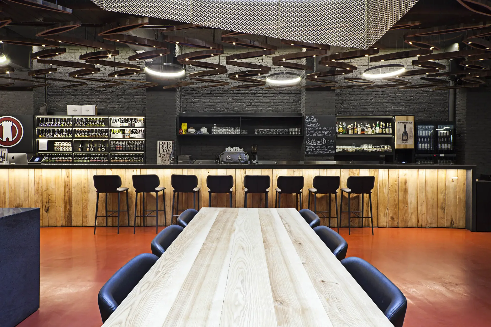 Arredo Birreria Birra del Borgo